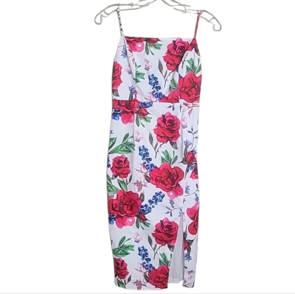 L'ATISTE by Amy Floral Sheath Dress